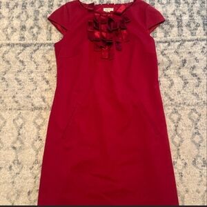 Madison Cherry Red Mini Dress